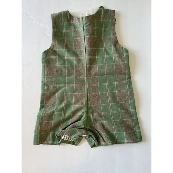 TBBC The Beaufort Bonnet Company Jack Keene Jon Jon Mirador Place Plaid 6 12 M - Picture 4 of 8